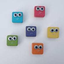 Load image into Gallery viewer, Scraplet Fridge Magnet (Face) - Scraplet Accessory