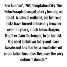 Load image into Gallery viewer, Ben Jammin' - Robo Scraplet