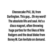 Load image into Gallery viewer, Cheesecake Phil - Big Scraplet
