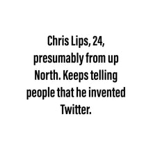 Load image into Gallery viewer, Chris Lips - Small Scraplet