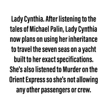 Load image into Gallery viewer, Lady Cynthia - Jurassic Scraplet