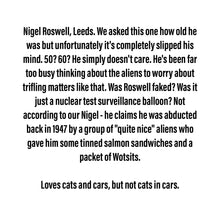 Load image into Gallery viewer, Nigel Roswell - Medium Scraplet