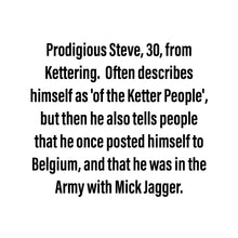 Load image into Gallery viewer, Prodigious Steve - Small Scraplet