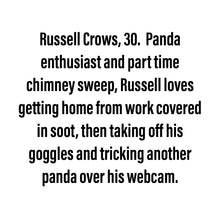 Load image into Gallery viewer, Russell Crows - Small Scraplet