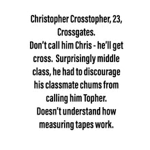 Load image into Gallery viewer, Christopher Crosstopher - Mega Scraplet (Limited Edition)