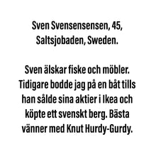 Load image into Gallery viewer, Sven Svensensensen - Medium Scraplet - Limited Edition