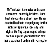 Load image into Gallery viewer, Mr Tiny Legs - Halloweener Scraplet