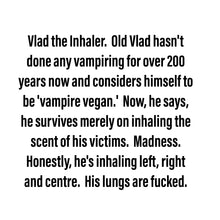 Load image into Gallery viewer, Vlad the Inhaler - Halloweener Scraplet