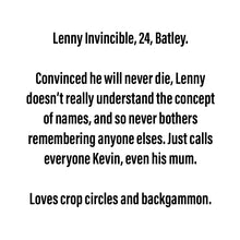 Load image into Gallery viewer, Lenny Invincible - Small Scraplet