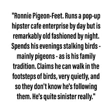 Load image into Gallery viewer, Ronnie Pigeon-Feet - Small Scraplet - New Limited Edition