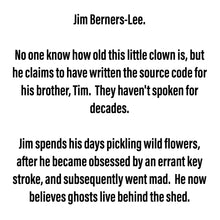 Load image into Gallery viewer, Jim Berners-Lee - Small Scraplet from Space