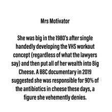 Load image into Gallery viewer, Mrs Motivator - Small Scraplet from Space