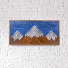 Load image into Gallery viewer, Wood Art - Mountains 22
