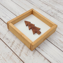 Load image into Gallery viewer, Wood Art - Christmas Tree Box Frame
