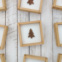 Load image into Gallery viewer, Wood Art - Christmas Tree Box Frame
