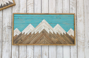 Wood Art - Mountains 17