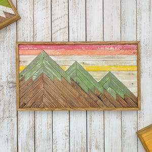 Wood Art - Mountains 42