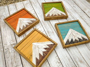 Wood Art - Mini Mountain 06