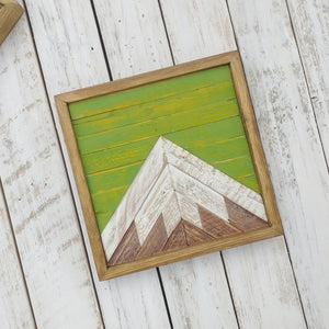 Wood Art - Mini Mountain 08