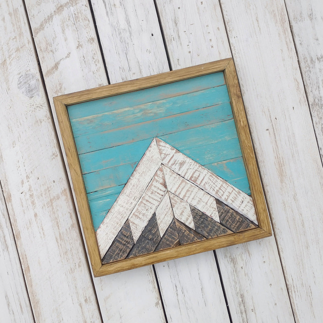 Wood Art - Mini Mountain 06