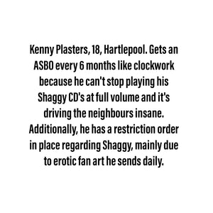 Kenny Plasters - Small Scraplet