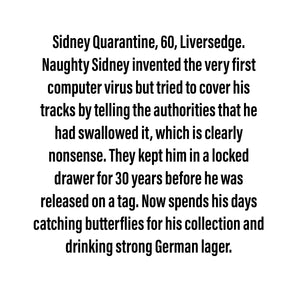 Sidney Quarantine - Small Scraplet