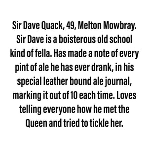 Sir Dave Quack - Small Scraplet