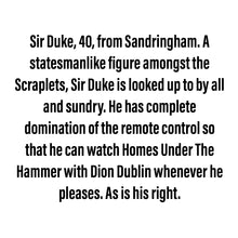 Load image into Gallery viewer, Sir Duke - Big Scraplet - Limited Edition
