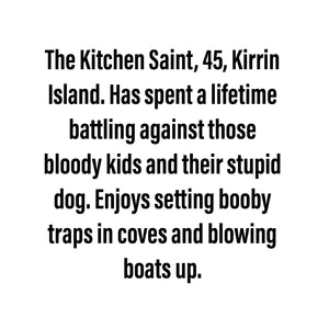 The Kitchen Saint - Medium Scraplet