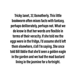 Tricky Janet - Medium Scraplet - Limited Edition