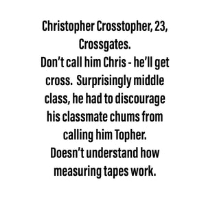 Christopher Crosstopher - Mega Scraplet (Limited Edition)