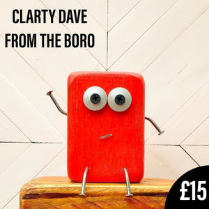 Clarty Dave From The Boro - Medium Scraplet