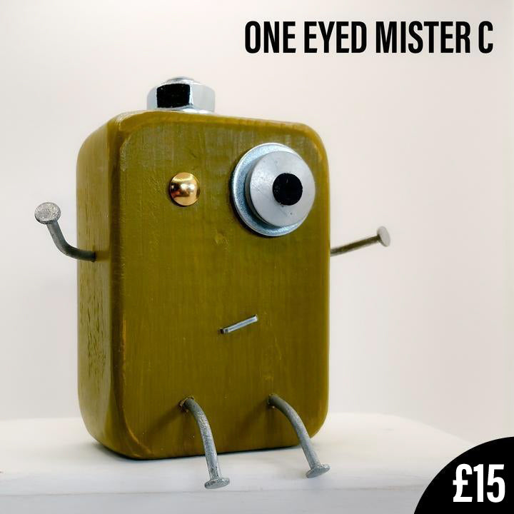 One Eyed Mister C - Medium Scraplet - New