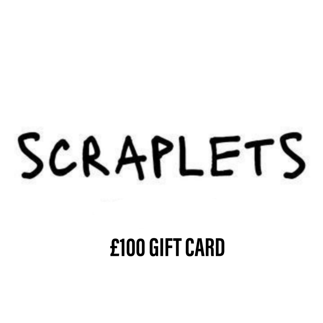 Scraplets Gift Card £100