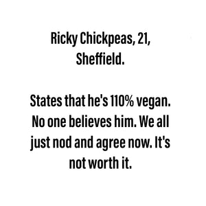Ricky Chickpeas - New Medium Scraplet - Limited Edition