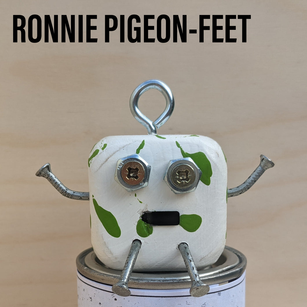 Ronnie Pigeon-Feet - Small Scraplet - New Limited Edition