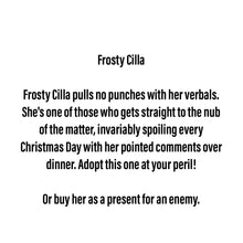 Load image into Gallery viewer, Frosty Cilla - &#39;The 12 Scraplets of Christmas&#39;
