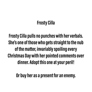 Frosty Cilla - 'The 12 Scraplets of Christmas'