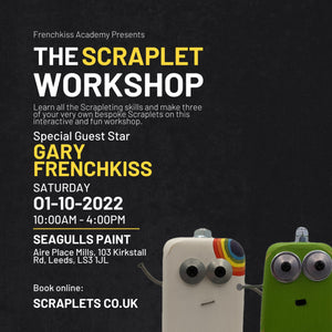 Scraplet Workshop 01/10/2022 @ Seagulls Paint, Kirkstall Road