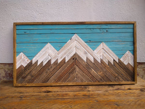 Wood Art - Mountains 17