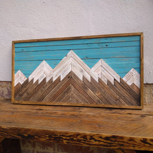 Wood Art - Mountains 17